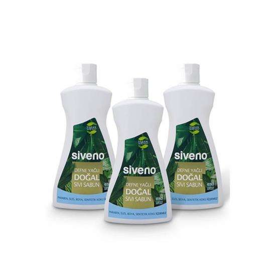 Defne Yağlı Doğal Sıvı Sabun El ve Vücut İçin Avantajlı Set 3 X 300 ml